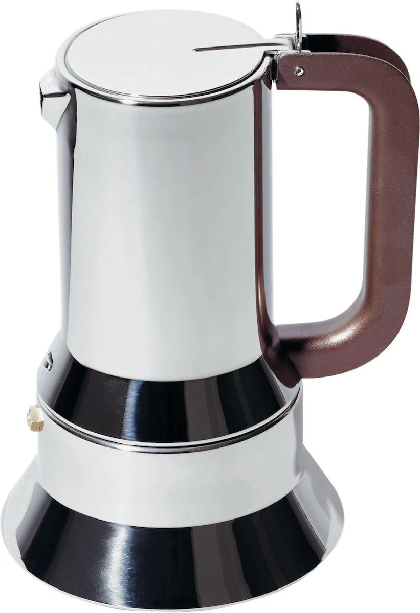 20251010112030_alessi_9090_1_mpriki_espresso_6cups_inox_kafe Alessi 9090/1 Μπρίκι Espresso 6cups Inox Καφέ - Image 1