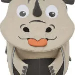 Affenzahn Affenzahn Little Friend Rhino Backpack Beige Grey