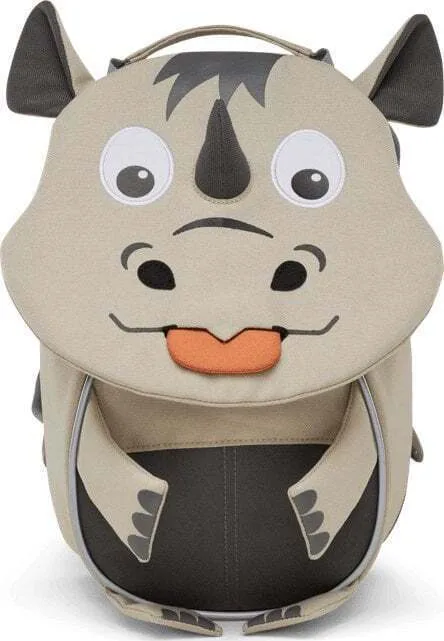 20251010122552_affenzahn_affenzahn_little_friend_rhino_backpack_beige_grey Affenzahn Affenzahn Little Friend Rhino Backpack Beige Grey - Image 1