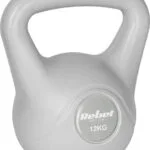 Rebel Active 12 Kg Gray Bituminous Kettlebell