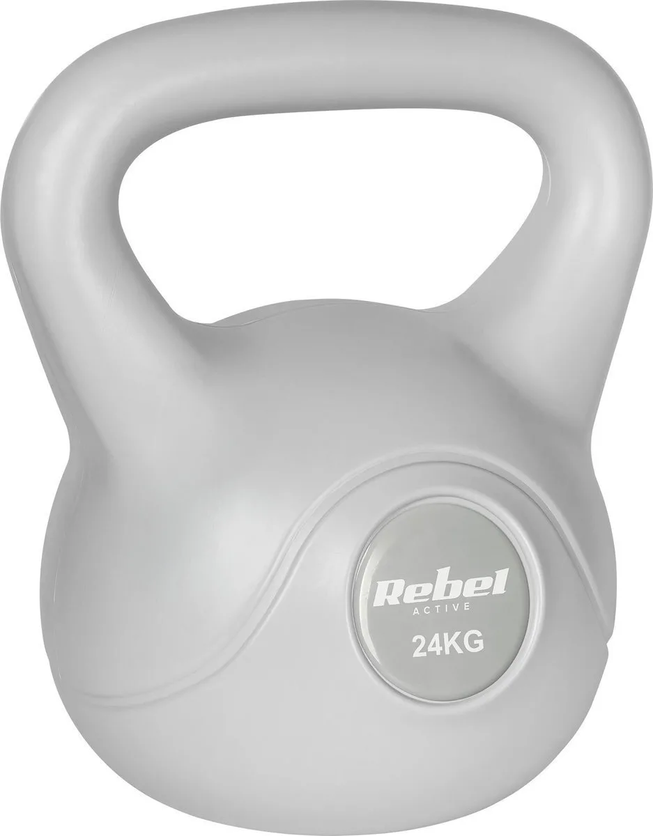 20251010135500_ecd7d542 Rebel Active 24 Kg Gray Bituminous Kettlebell - Image 1