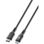 Cellular Line USB-C to Lightning Cable Μαύρο 1m