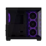 Asus A32 Plus Gaming Midi Tower Κουτί Υπολογιστή με Πλαϊνό Παράθυρο και ARGB Φωτισμό Μαύρο