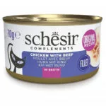 Schesir Adult Soku Chicken Beef Rice 70g