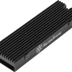 Silverstone M.2 Passive Cooler Slim-profile Aluminum Black Ψύξη Μ.2 SSD Μαύρο SST-TP05