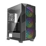 Xilence Xilent Breeze II Gaming Midi Tower Κουτί Υπολογιστή με Πλαϊνό Παράθυρο Μαύρο