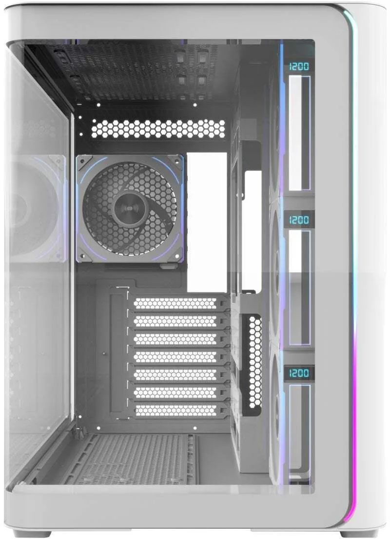 20251010162944_eccbea52 FSP/Fortron M580 Plus Gaming Midi Tower Κουτί Υπολογιστή με Πλαϊνό Παράθυρο και RGB Φωτισμό Λευκό - Image 1