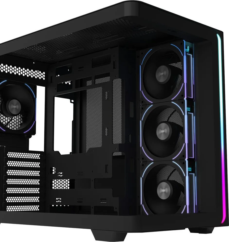 20251010162945_fd091f3a FSP/Fortron M580 Plus Gaming Midi Tower Κουτί Υπολογιστή με Πλαϊνό Παράθυρο και RGB Φωτισμό Μαύρο - Image 1