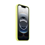 Apple Silicone Case Back Cover Σιλικόνης Neon Yellow (iPhone 17e / 16e) MGYW4ZM/A