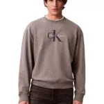 Calvin Klein Φούτερ Γκρι LV04RD242G-P7E