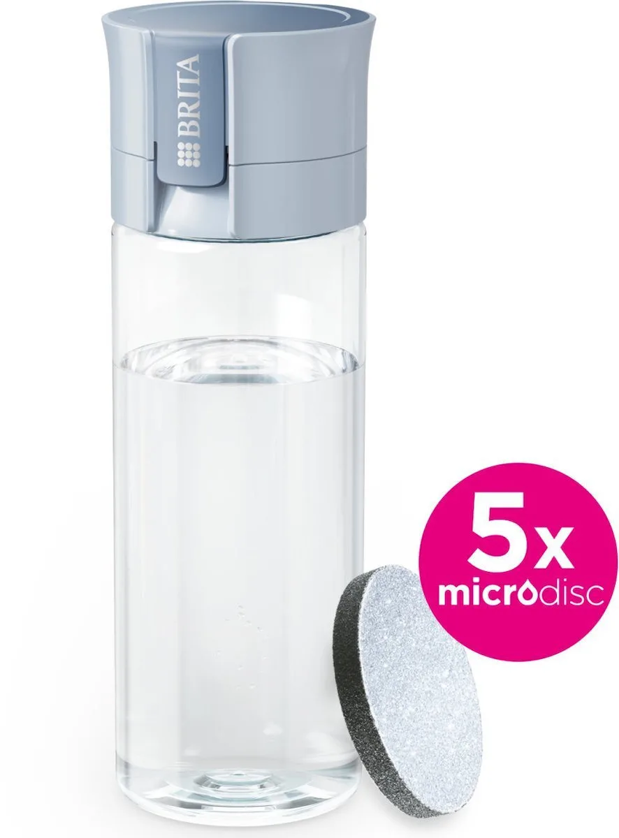 20251013141048_brita_kanata_servirismatos_me_filtro_600ml Brita Vital Bottle Κανάτα Σερβιρίσματος Pastel blue με Φίλτρο 600ml - Image 1