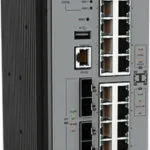 Allied Telesis IE340-12GT Managed L2 / L3 PoE+ Switch με 8 Θύρες Gigabit (1Gbps) Ethernet και 4 SFP Θύρες