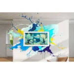 Samsung Smart Τηλεόραση 65" 4K UHD QLED The Frame LS03F HDR (2025) TQ65LS03FAUXXC