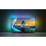 Philips Smart Τηλεόραση 77" 4K UHD OLED Ambilight HDR (2025) 77OLED820/12