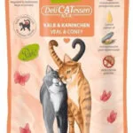 Lucky Lou Υγρή Τροφή για Γάτες με Κουνέλι 85gr