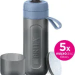 Brita Active Παγούρι με Φίλτρο 600ml Μπλε