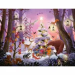 Christmas In The Forest Puzzle 2D 2000pcs