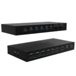 i-tec KVM Dock PRO 3 Dock / USB-C Docking Station με 4K PD Ethernet Μαύρο