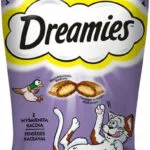 Dreamies Λιχουδιές Σνακ με Πάπια Duck για Ενήλικες Γάτες 60gr DLZDRSKDK0001
