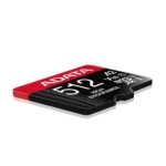 Adata High Endurance microSDXC 512GB Class 10 U3 V30 A2 UHS-I με αντάπτορα