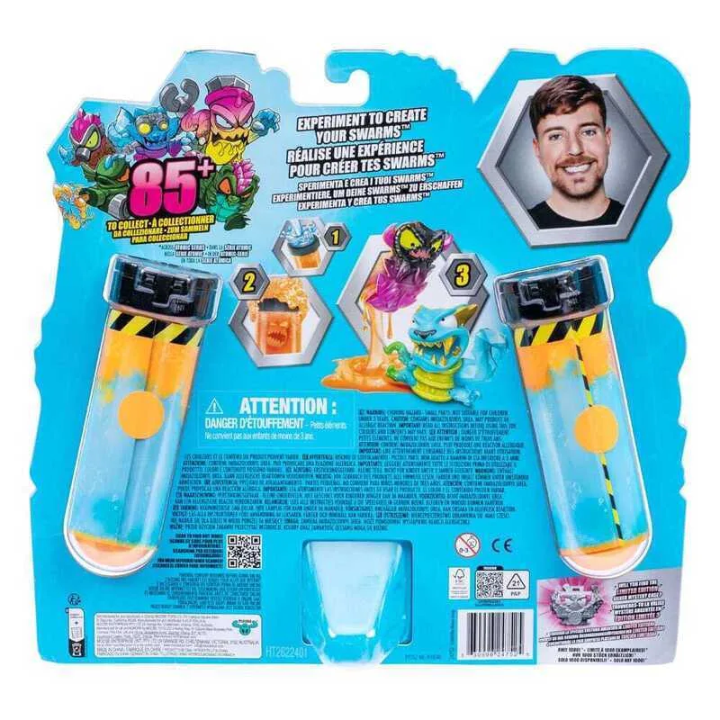 20251017170650_be0803e1 Giochi Preziosi Mr Beast Lab Swarms 12 Figures 4 για 5+ Ετών 24752 - Image 1