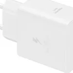 Samsung Φορτιστής με Θύρα USB-C και Καλώδιο USB-C - USB-C 45W Power Delivery Λευκός (EP-T4511X)