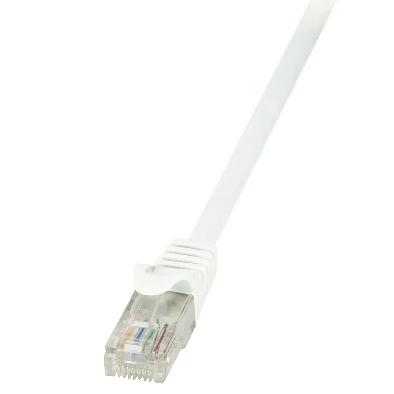 20251020133641_7450e574 LogiLink U/UTP Cat.6 Καλώδιο Δικτύου Ethernet 0.5m Λευκό 1τμχ CP2021U - Image 1