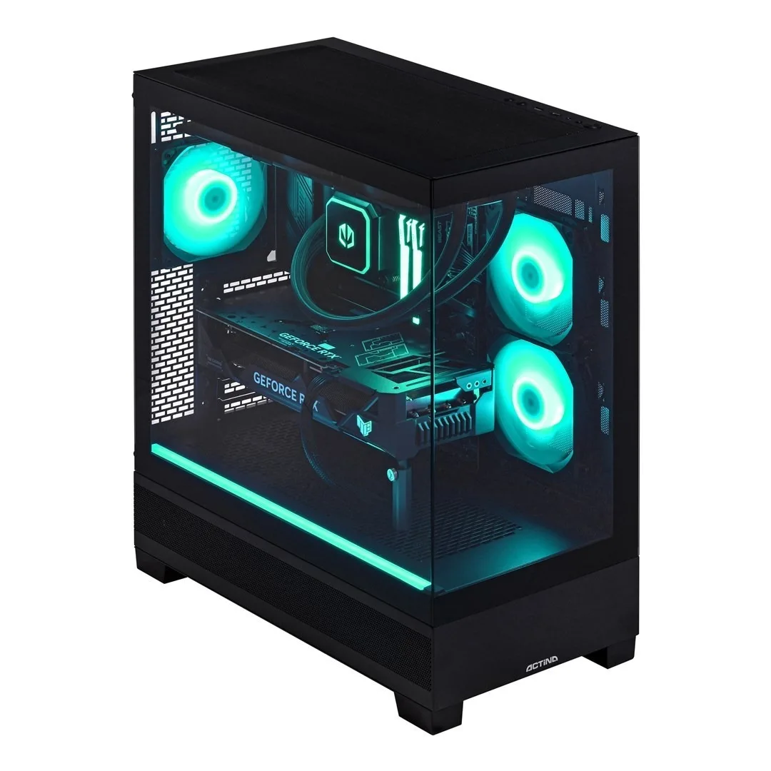 20251020133738_cc3571ac Actina 5901443417040 Gaming Desktop PC (Ryzen 5-7600X3D/32GB DDR5/1TB SSD/Radeon RX 9070/No OS) - Image 1
