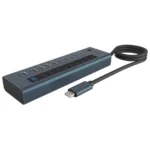 Icy Box USB 3.2 Hub 10 Θυρών με σύνδεση USB-C Γκρι IB-HUB1450-C31