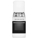 MPM MPM-56-KGM-04 Κουζίνα 58lt με Εστίες Υγραερίου Π50εκ. Λευκή