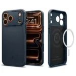 Spigen Back Cover Σιλικόνης / Πλαστικό Navy Μπλε (iPhone 17 Pro Max) ACS10277