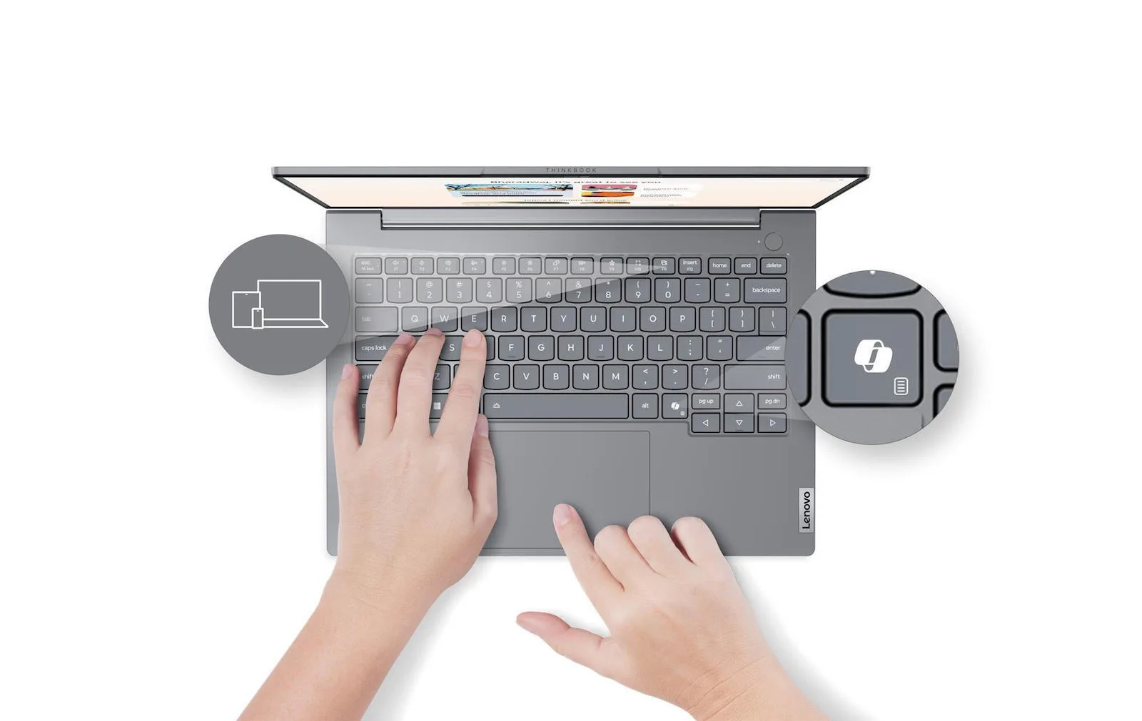 20251022110518_8e641f6e Lenovo ThinkBook 14" FHD (Ultra 7-255H/16GB/512GB SSD/No OS) (US Keyboard) - Image 1