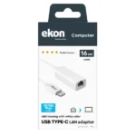 SBS USB Αντάπτορας Δικτύου για Ενσύρματη σύνδεση Ethernet