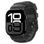 Spigen Λουράκι Σιλικόνης Μαύρο AMP10508