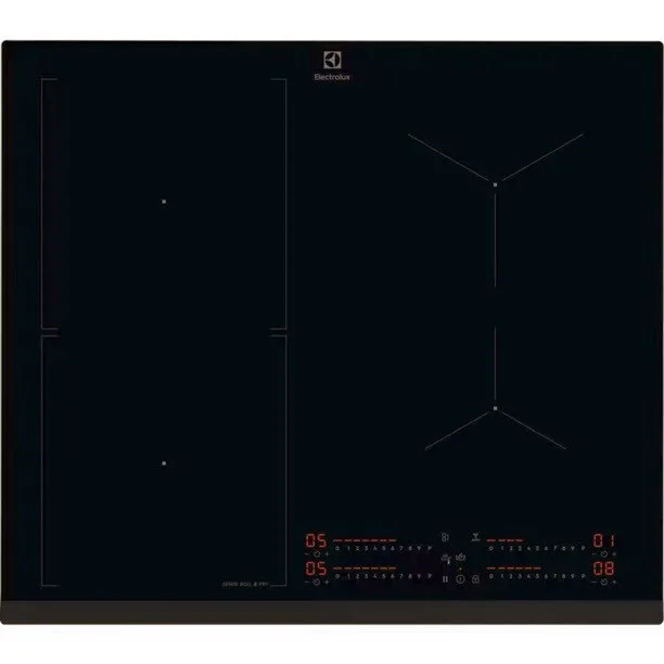 Electrolux Επαγωγική Εστία Αυτόνομη με Απορροφητήρα & Λειτουργία Κλειδώματος 59x52εκ. EIS67453 - Image 1