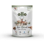 Ollo Air-dried Game Strips Dog Treat 80g