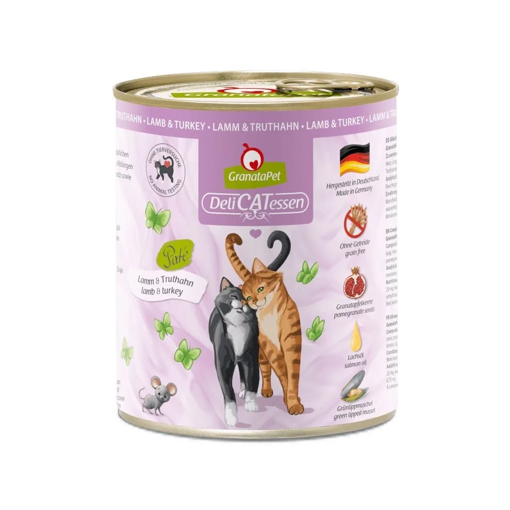 20251023125341_granatapet_delicatessen_salmon_turkey_wet_cat_food_800g Granatapet Delicatessen Salmon Turkey Wet Cat Food 800g - Image 1