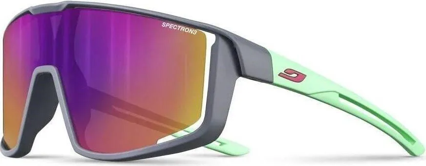 20251024101655_julbo_fury_unisex_gyalia_iliou_me_gri_kokkalino_skeleto_kai_polychromo_kathrefti_fako Julbo Fury Unisex Γυαλιά Ηλίου με Γκρι Κοκκάλινο Σκελετό και Πολύχρωμο Καθρέφτη Φακό - Image 1
