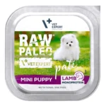 VetExpert Raw Paleo Υγρή Τροφή για Κουτάβια με Αρνί και Σολομό χωρίς Σιτηρά 150gr