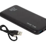Blow PB10B Power Bank 10000mAh 20W με 2 Θύρες USB-A και Θύρα USB-C Μαύρο