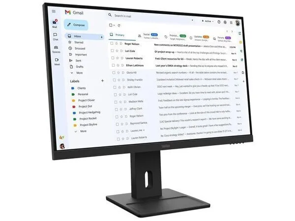 20251024144001_91420337 Lenovo ThinkVision E27-40 IPS Monitor 27" FHD 1920x1080 με Χρόνο Απόκρισης 4ms GTG - Image 1