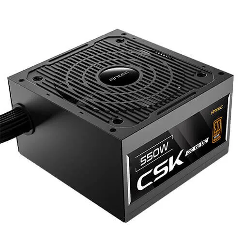 Antec CSK550DC 550W Μαύρο Τροφοδοτικό Υπολογιστή Full Wired 80 Plus Bronze - Image 1