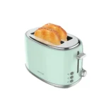 Cecotec Toast&Taste 1000 Retro Double 03230 Φρυγανιέρα 2 Θέσεων 980W Τιρκουάζ