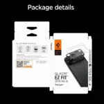 Spigen Glas.tr Optik Pro Προστασία Κάμερας Tempered Glass Πορτοκαλί για το iPhone 17 Pro AGL10645