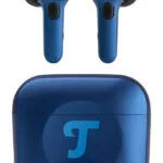 Teufel Airy TWS Pro In-ear Bluetooth Handsfree Ακουστικά με Αντοχή στον Ιδρώτα και Θήκη Φόρτισης Μπλε