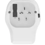 Gembird TPA-1A2C20-02-W Αντάπτορας Πρίζας από Universal σε Universal