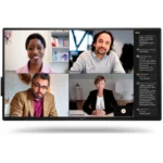 Dell P5525QC IPS Monitor 55" 4K 3840x2160 με Χρόνο Απόκρισης 8ms GTG