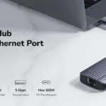 Cudy USB 3.2 Hub 20 Θυρών με σύνδεση USB-A / Ethernet Γκρι UH606