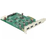 DeLock PCIe x4 4x external USB 3.0-A (Quad Channel)(89325)