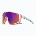 Julbo Fury Unisex Γυαλιά Ηλίου με Λευκό Κοκκάλινο Σκελετό και Πολύχρωμο Καθρέφτη Φακό